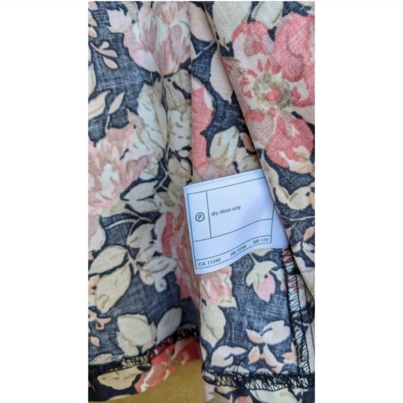 Vintage 90's Laura Ashley floral off the shoulder knee length dress 8 - Picture 6 of 9